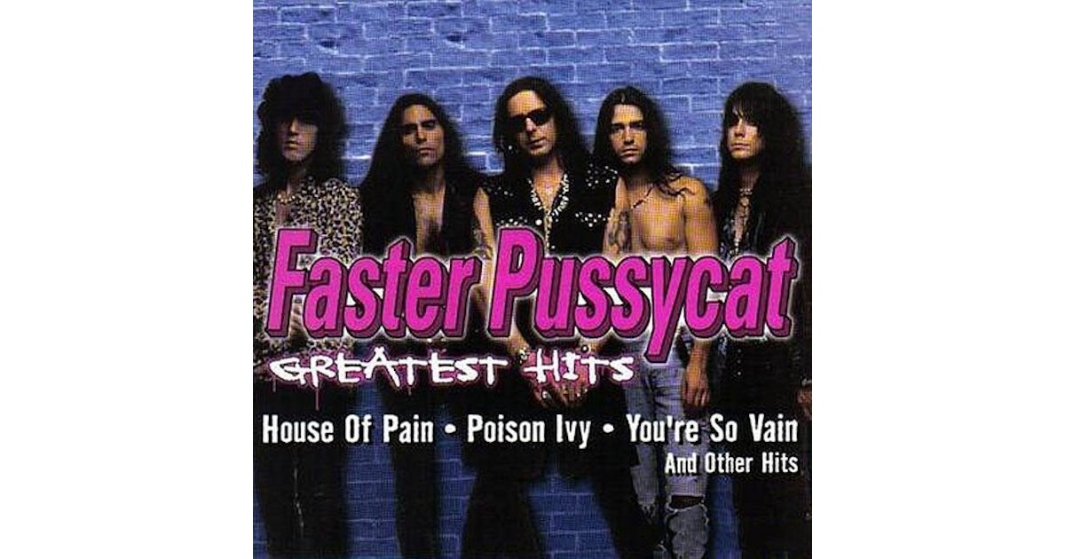 Faster Pussycat Greatest Hits Vinyl Record 