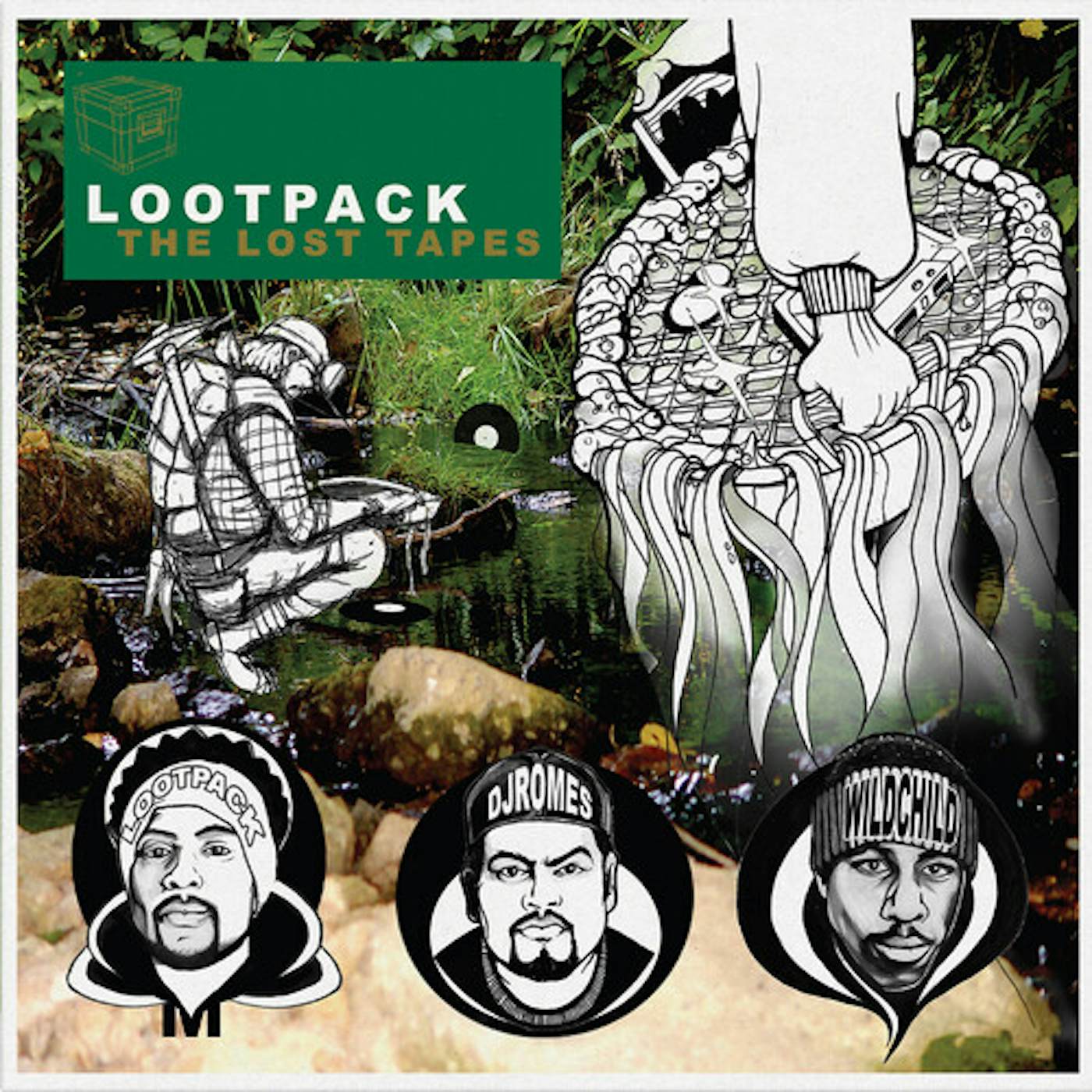 Lootpack LOST TAPES Vinyl Record