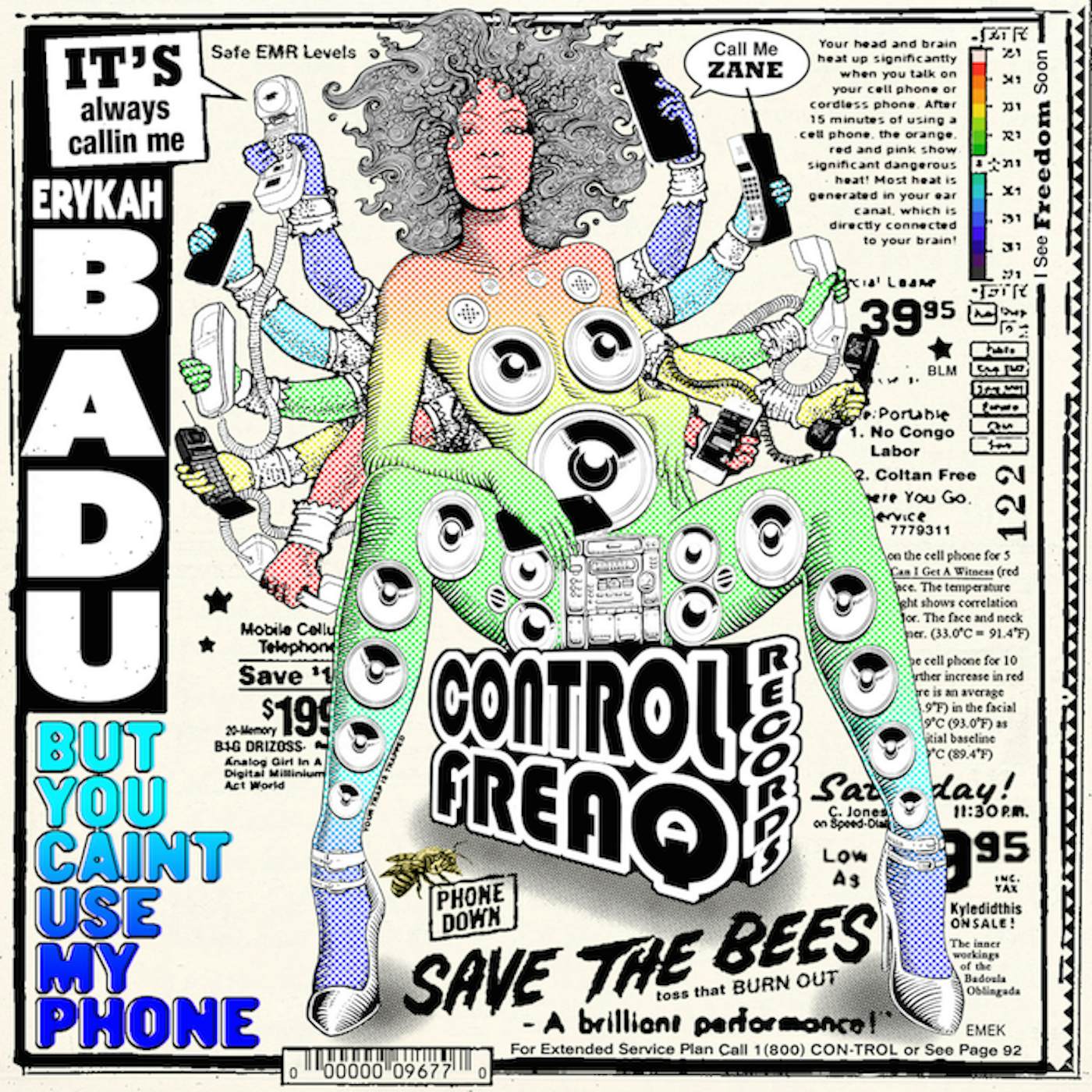 Erykah Badu But You Caint Use My Phone Vinyl Record