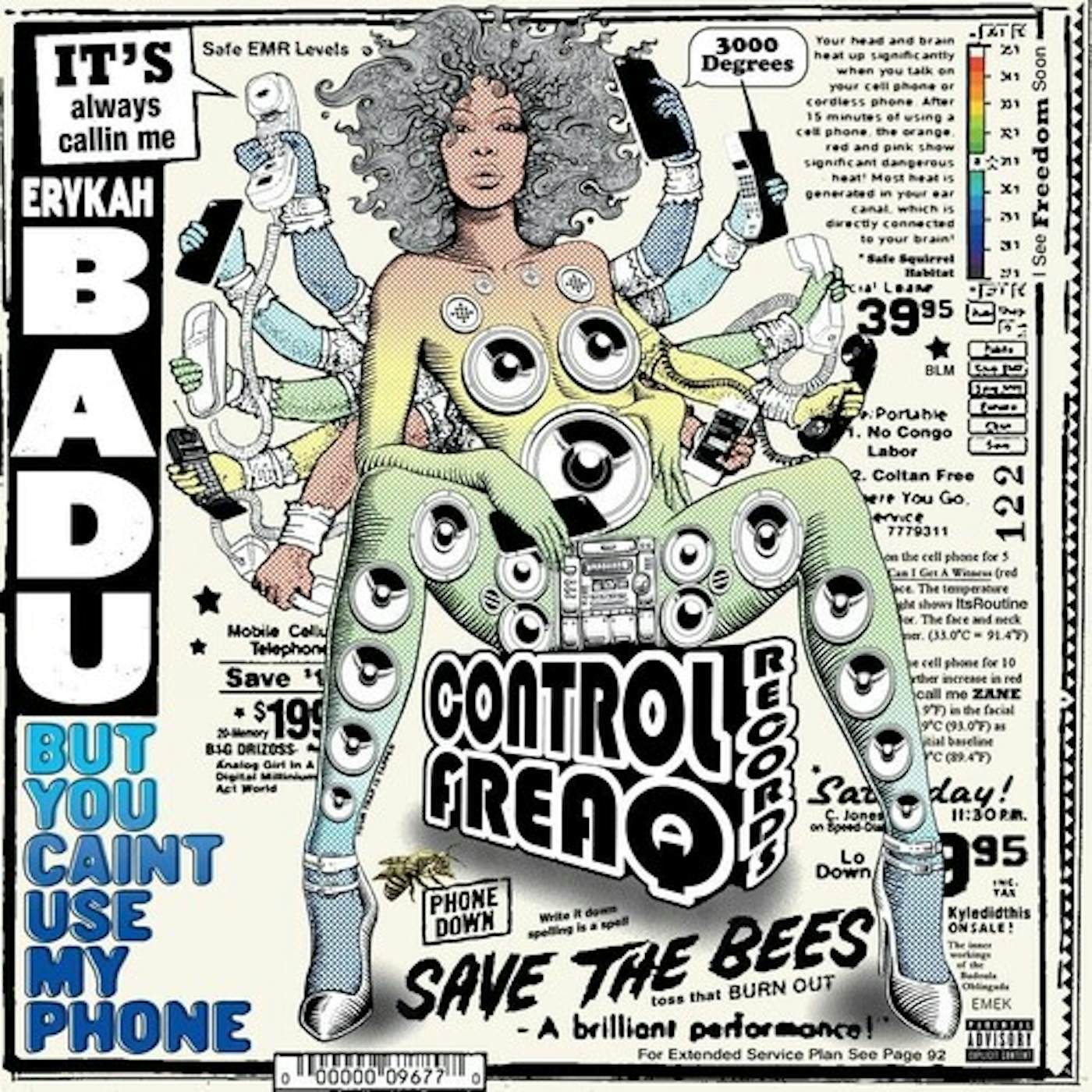 Erykah Badu But You Caint Use My Phone Vinyl Record