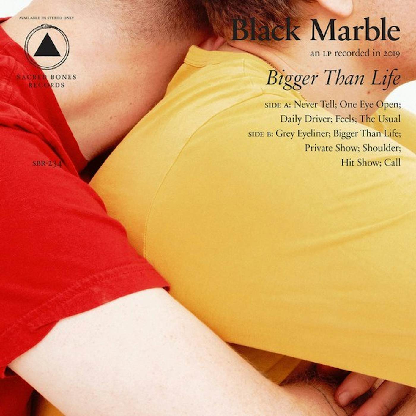 Black Marble Bigger Than Life - 15 Year Edition - Royal Blue Vinyl Record