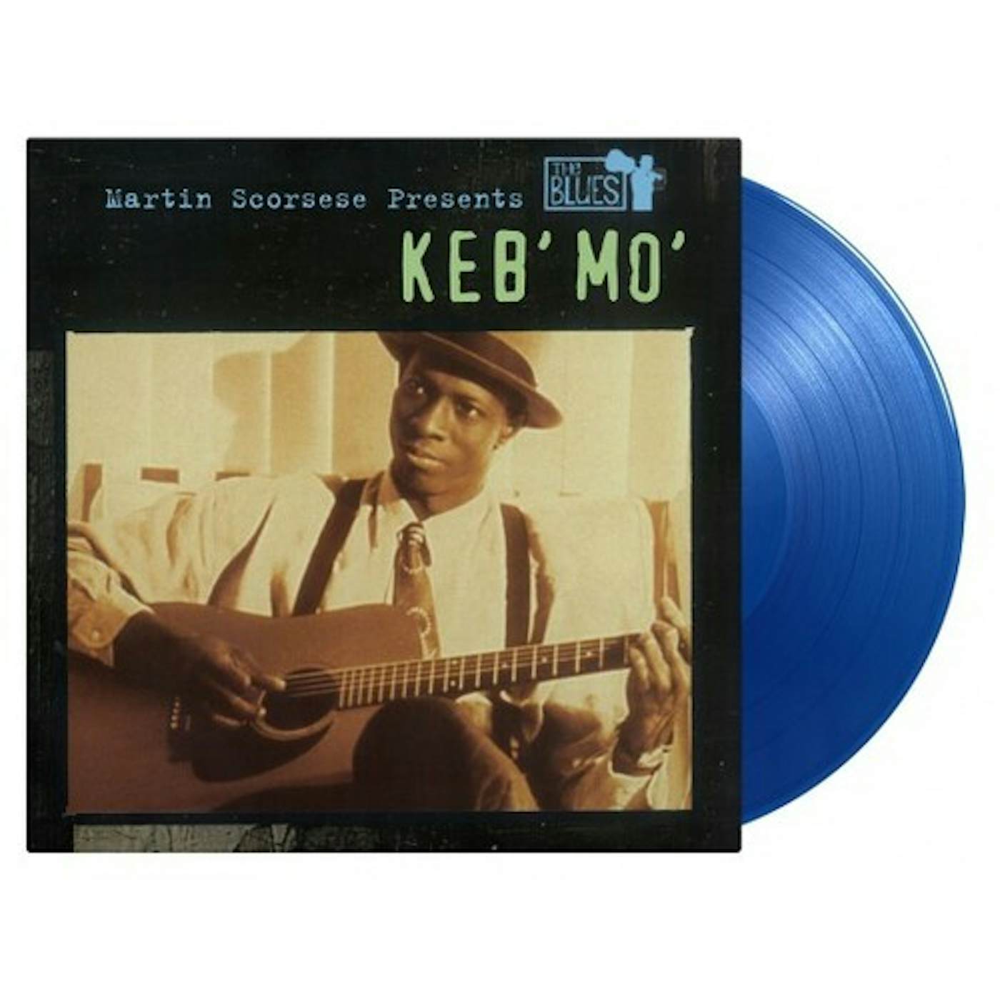 Keb' Mo' MARTIN SCORCESE PRESENTS THE BLUES (2LP/BLUE VINYL/180G) Vinyl Record