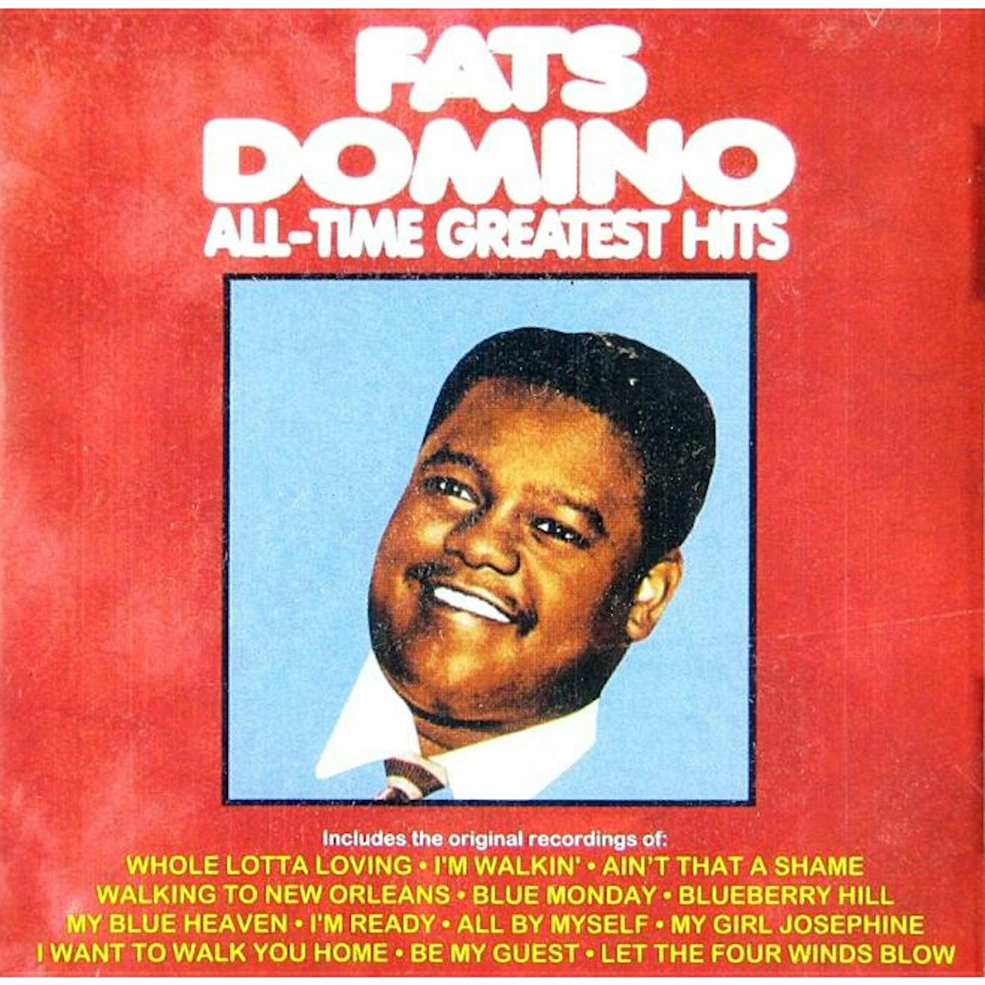 Fats Domino All-time Greatest Hits Vinyl Record