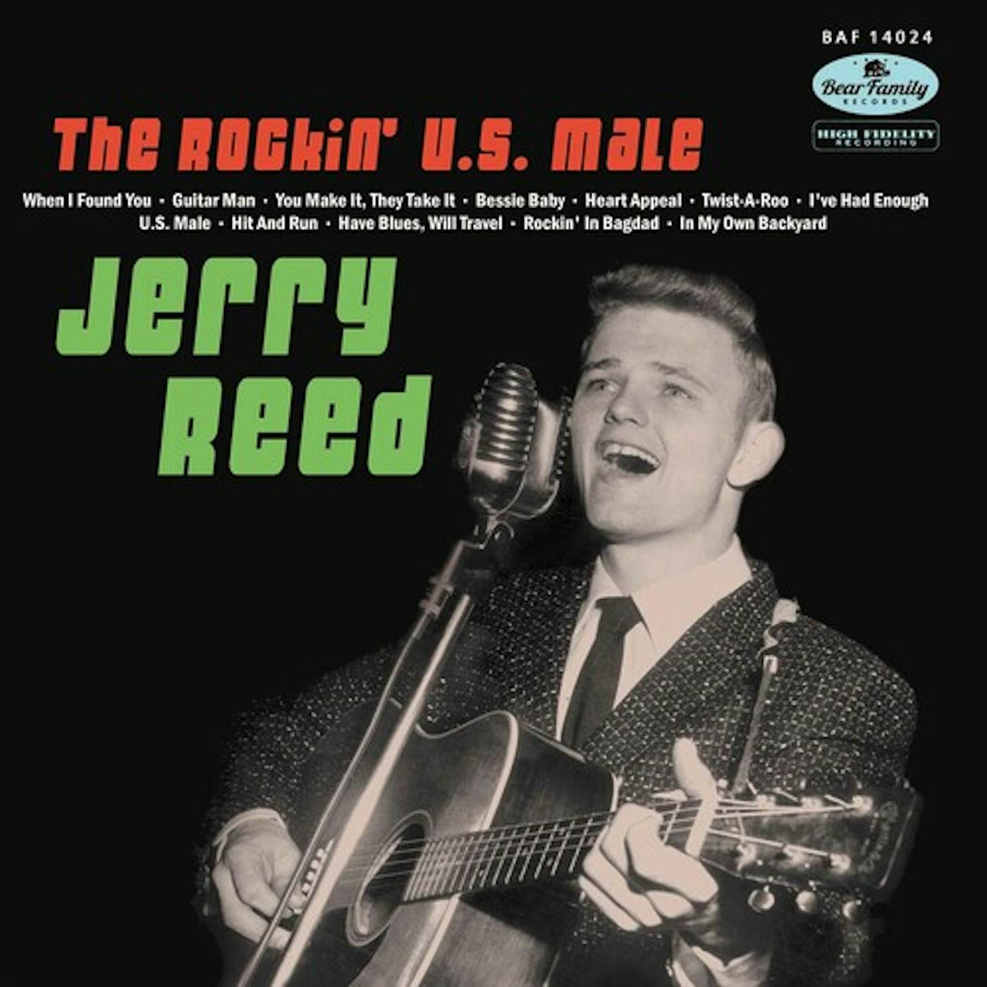 Jerry Reed Rockin' U.S. Male Vinyl Record