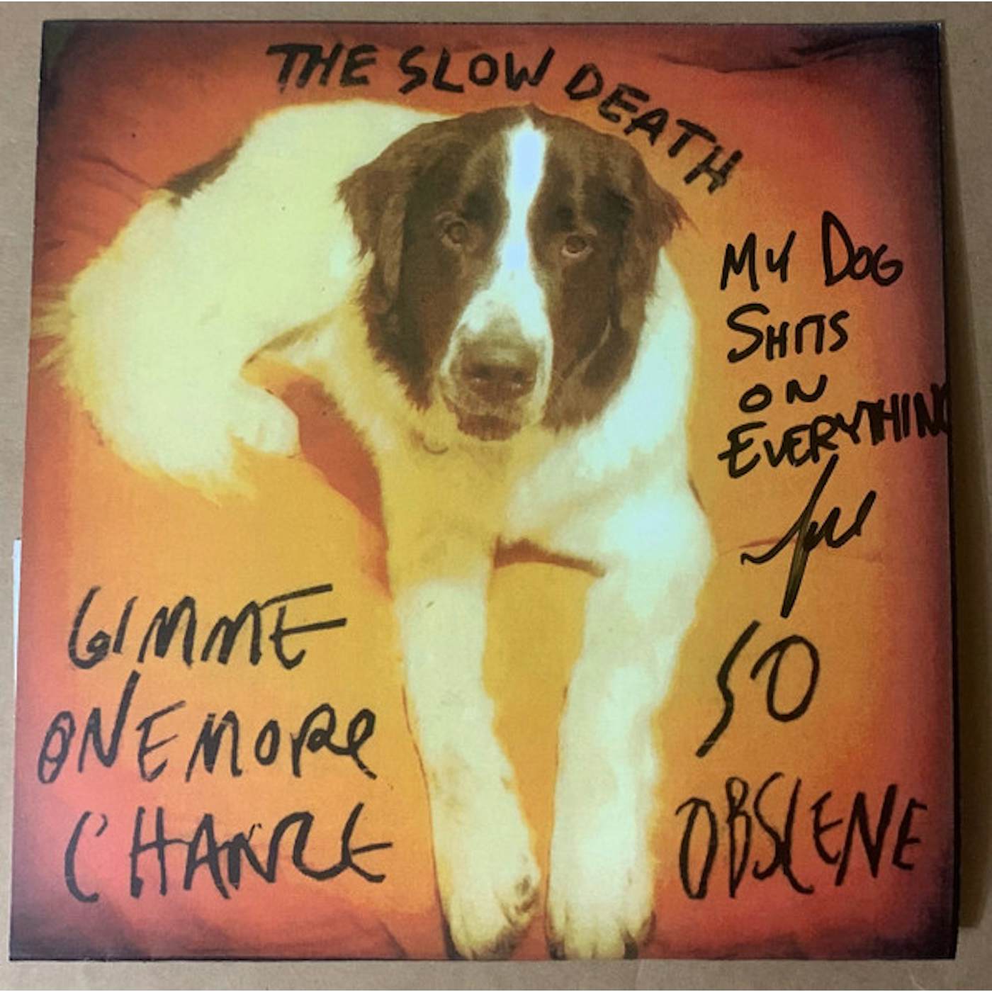The Slow Death Gimme One More Chance / So Obscene Vinyl Record