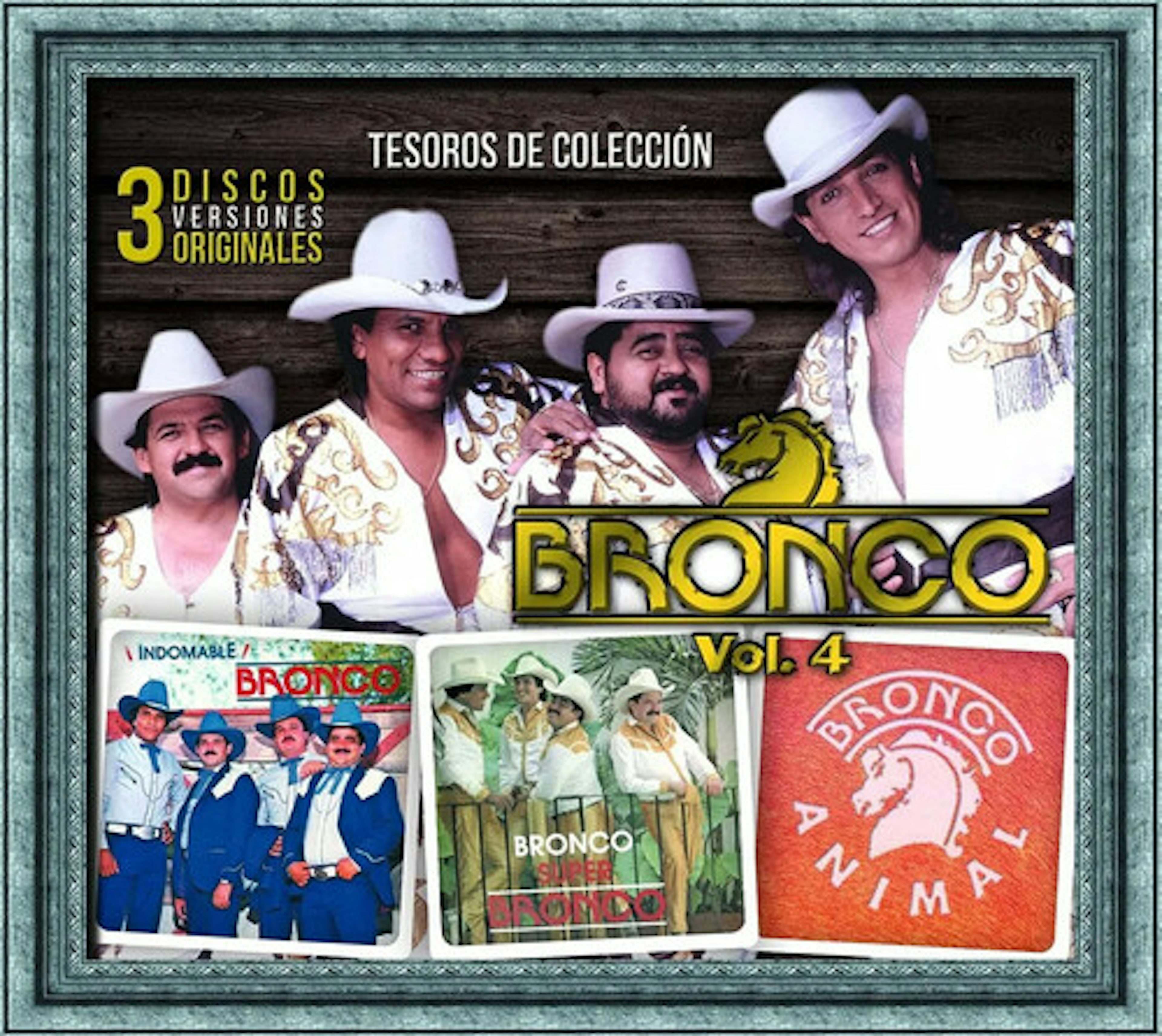 Bronco TESOROS DE COLECCION VOLUME 4 CD