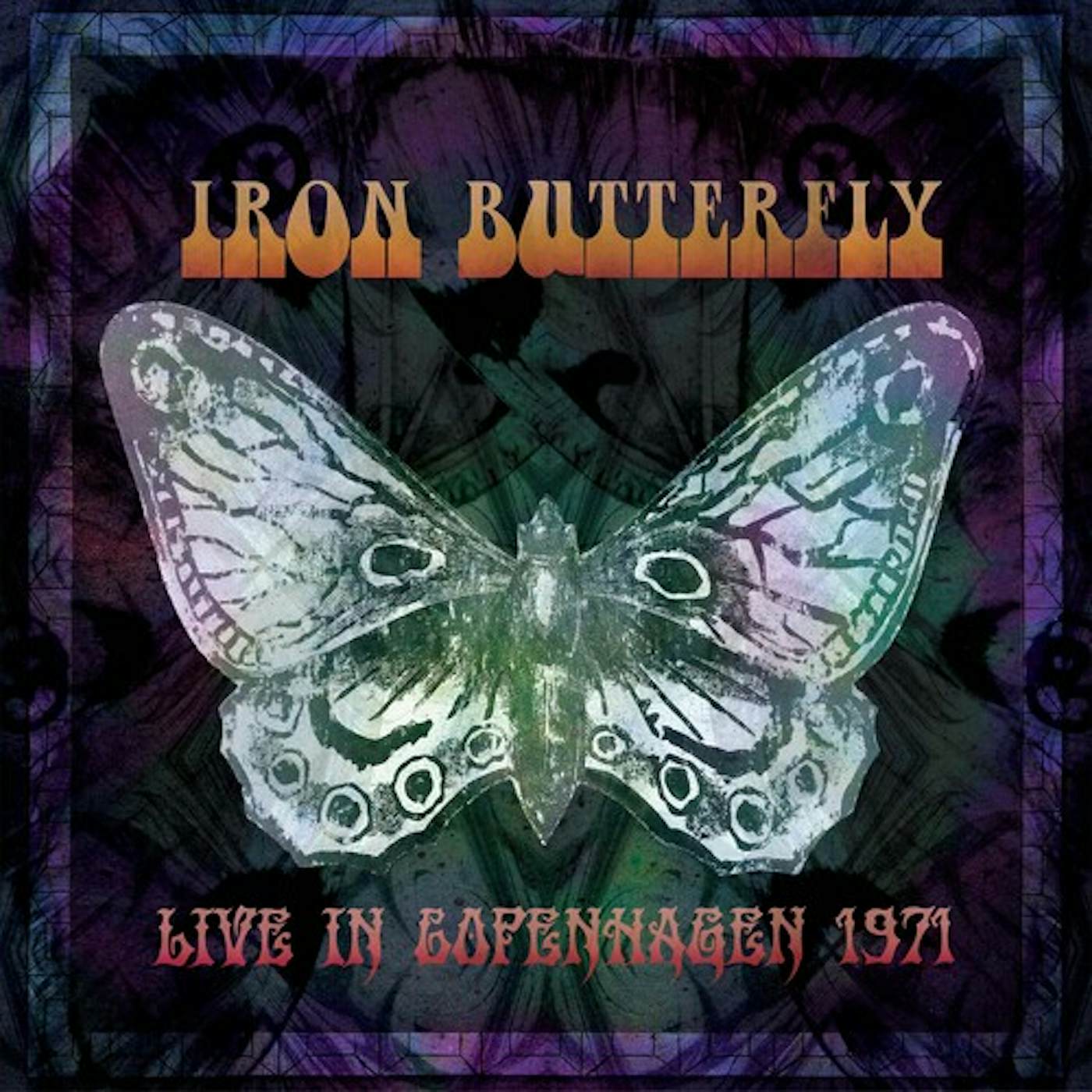Iron Butterfly LIVE IN COPENHAGEN 1971 - SILVER Vinyl Record