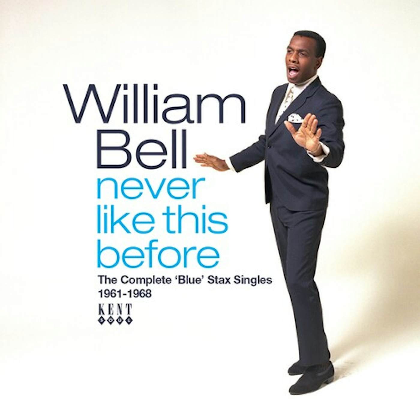 William Bell NEVER LIKE THIS BEFORE: COMPLETE BLUE STAX SINGLES CD