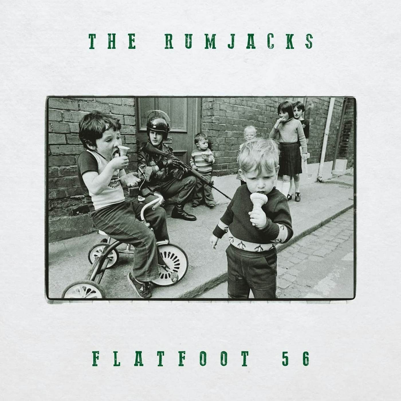 The Rumjacks FLATFOOT 56 SPLIT Vinyl Record