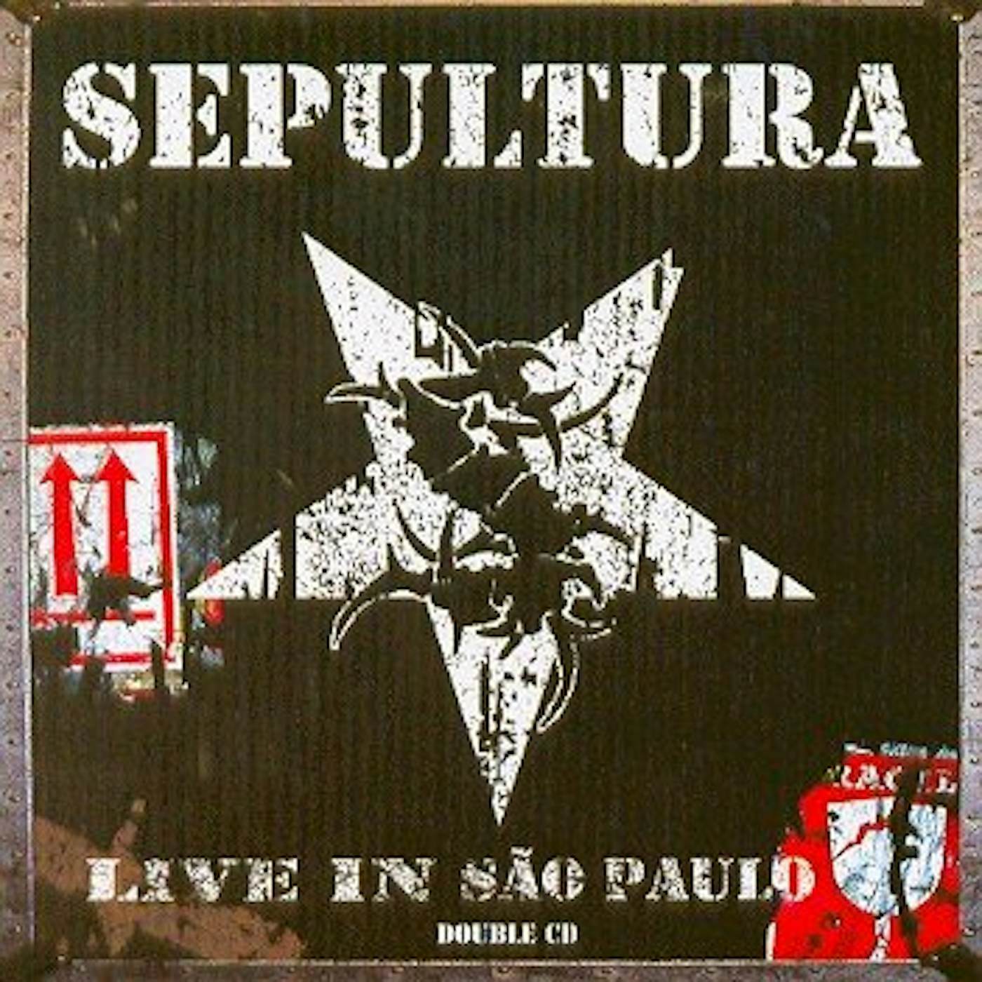 Sepultura LIVE IN SAO PAULO Vinyl Record