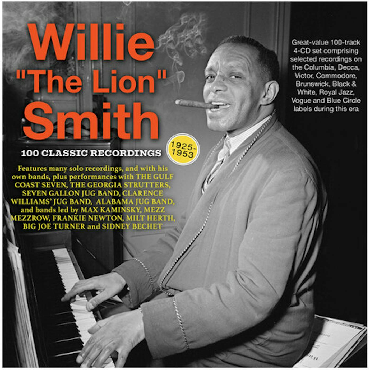 Willie Smith 100 CLASSIC RECORDINGS 1925-53 CD