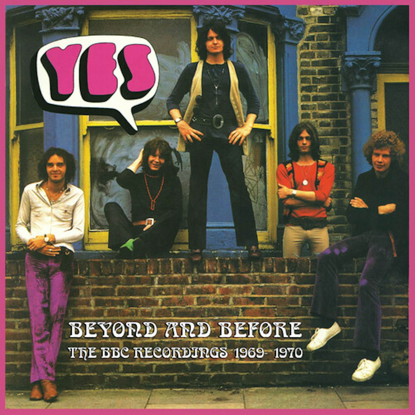 Yes Beyond & Before - BBC Recordings 1969-1970 - PURPLE/WHITE SPLATTER Vinyl Record