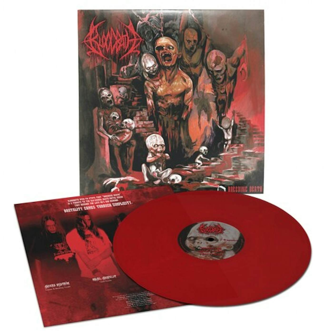 Bloodbath BREEDING DEATH Vinyl Record