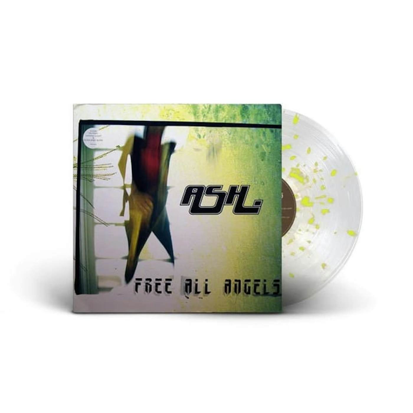 Ash FREE ALL ANGELS (SPLATTER VERSION) Vinyl Record