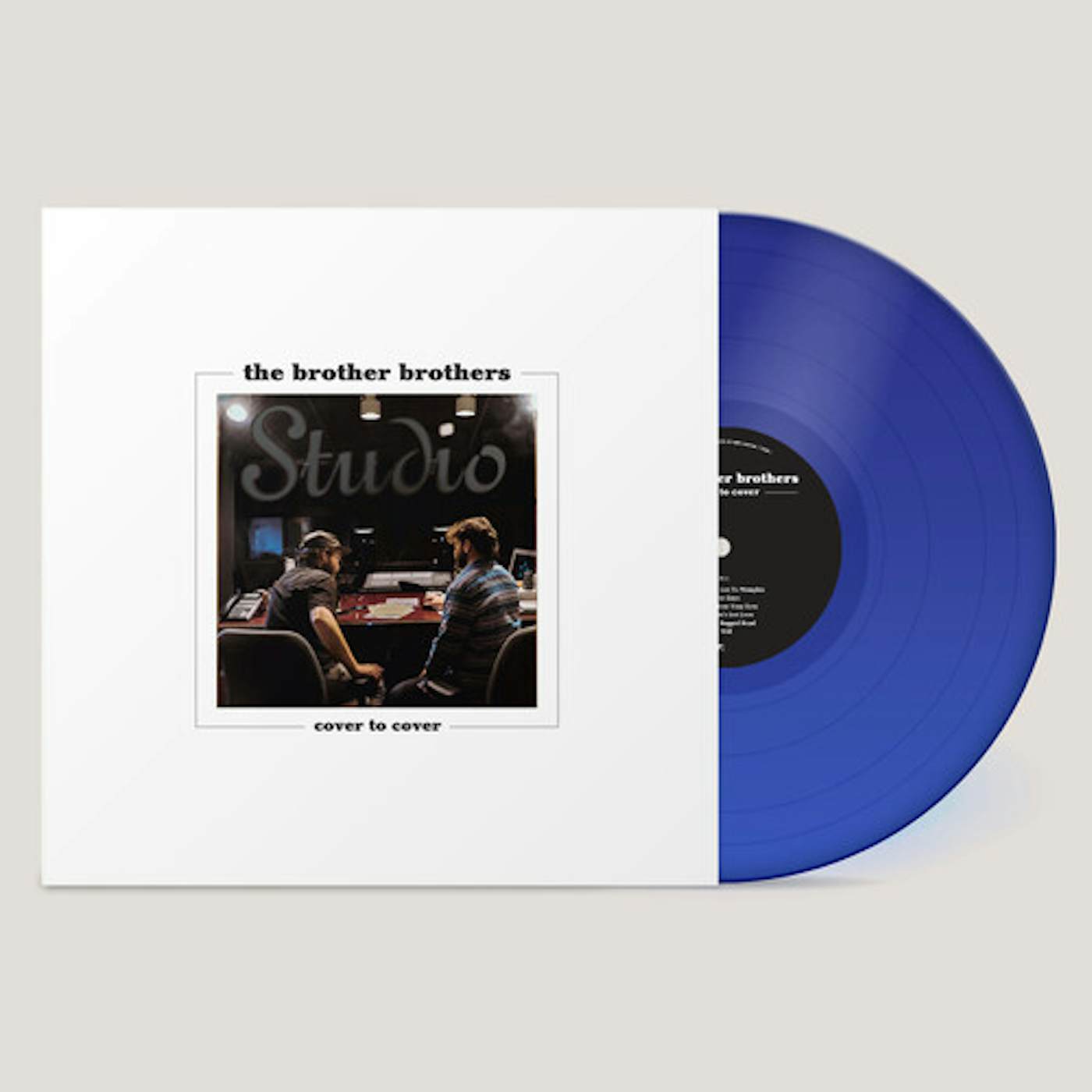 The Brother Brothers COVER TO COVER - TRANSLUCENT BLUE Vinyl Record