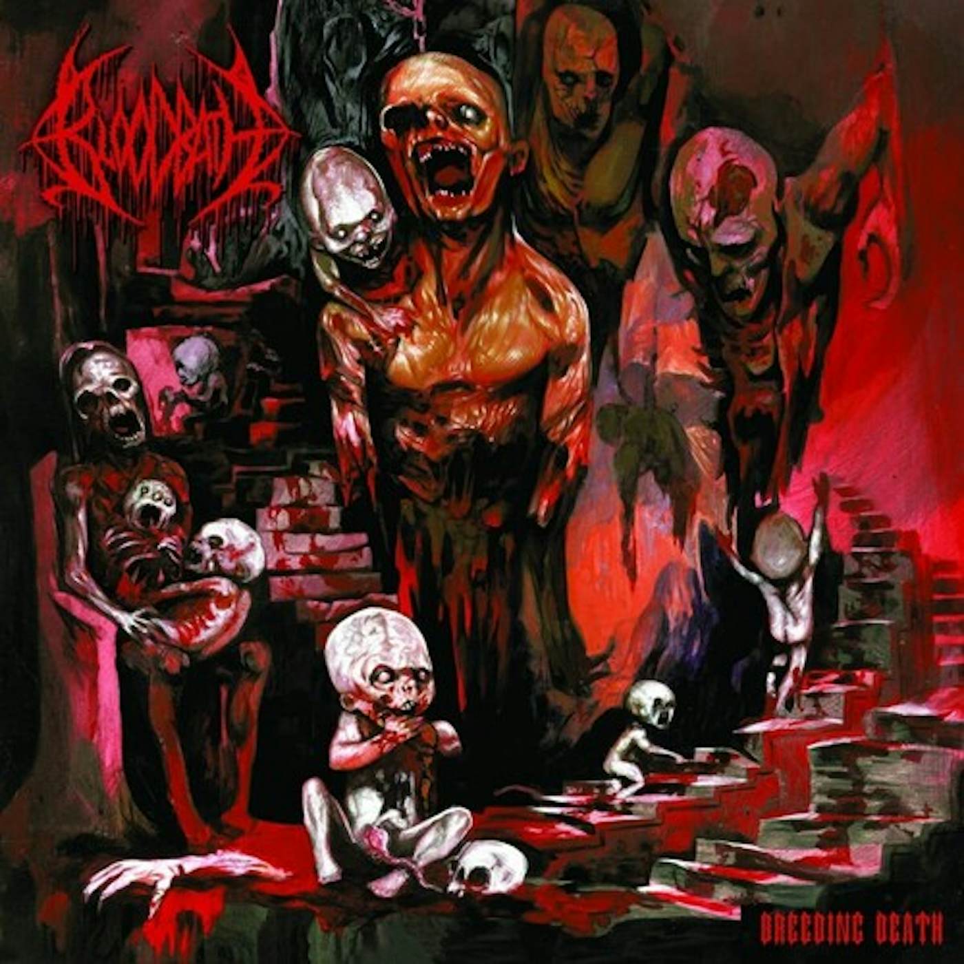 Bloodbath BREEDING DEATH Vinyl Record