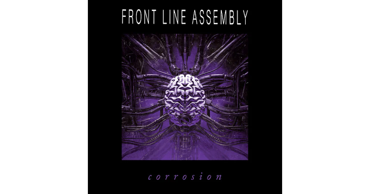 Front Line Assembly CORROSION - PURPLE Vinyl Record