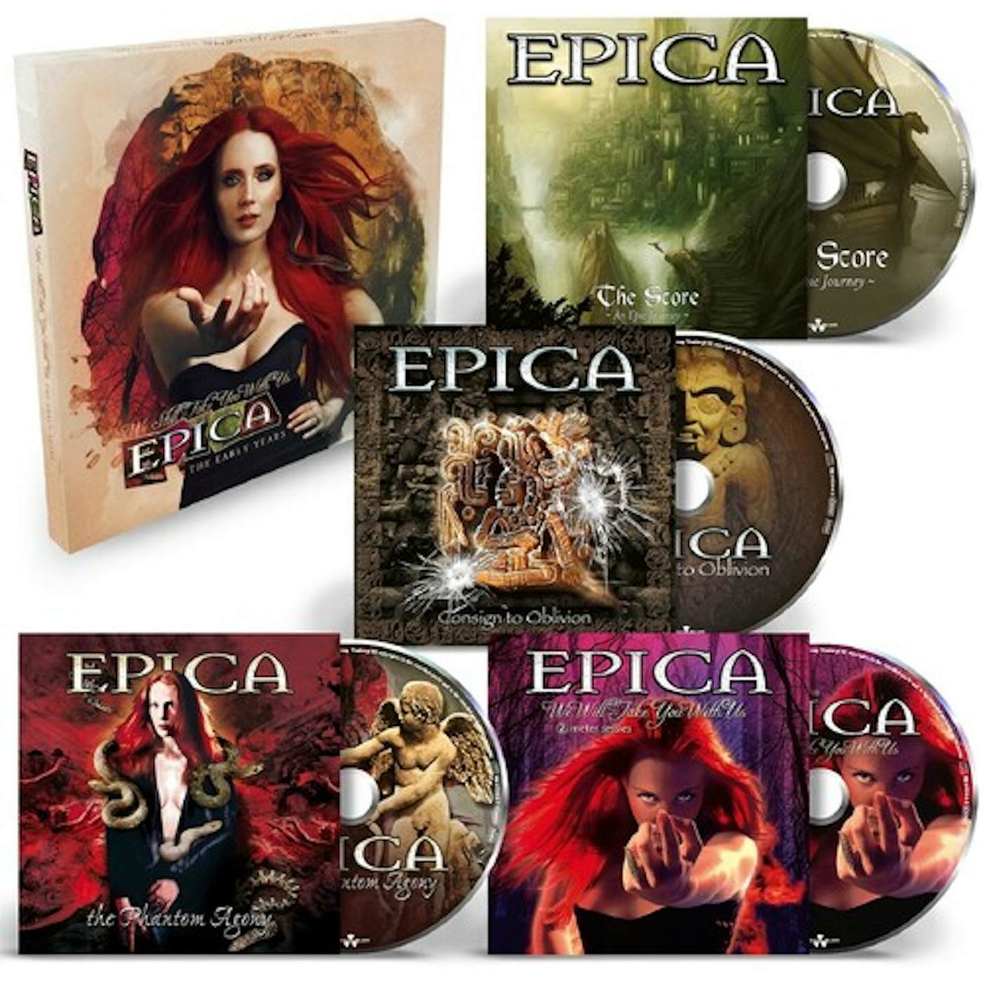 Epica WE STILL TAKE YOU WITH US 4-DISC CD