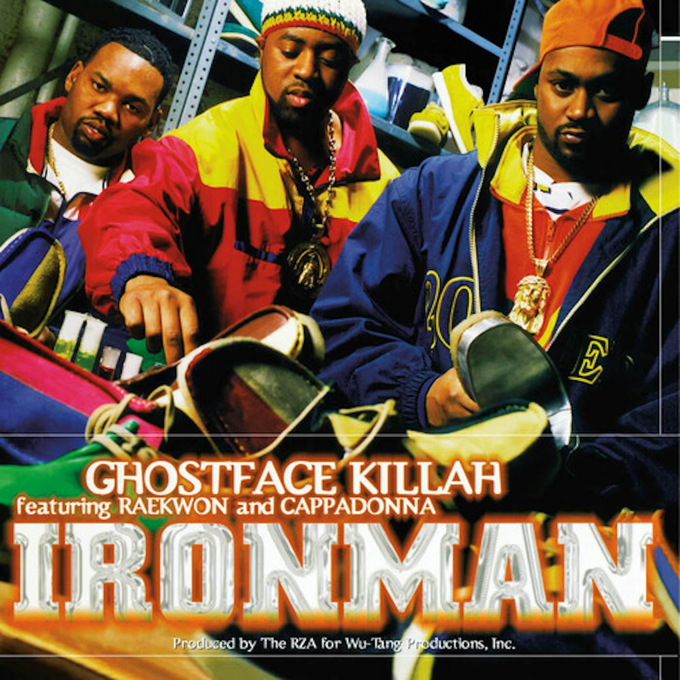 Ghostface Killah Ironman (Blue & Cream) Vinyl Record