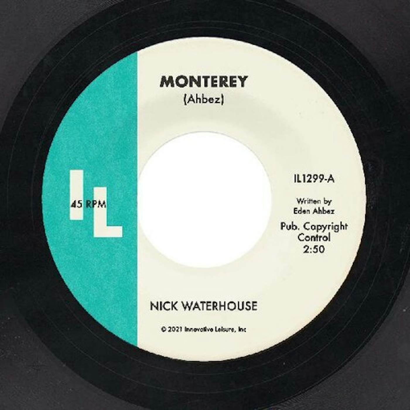 Nick Waterhouse Monterey / Straight Love Affair Vinyl Record