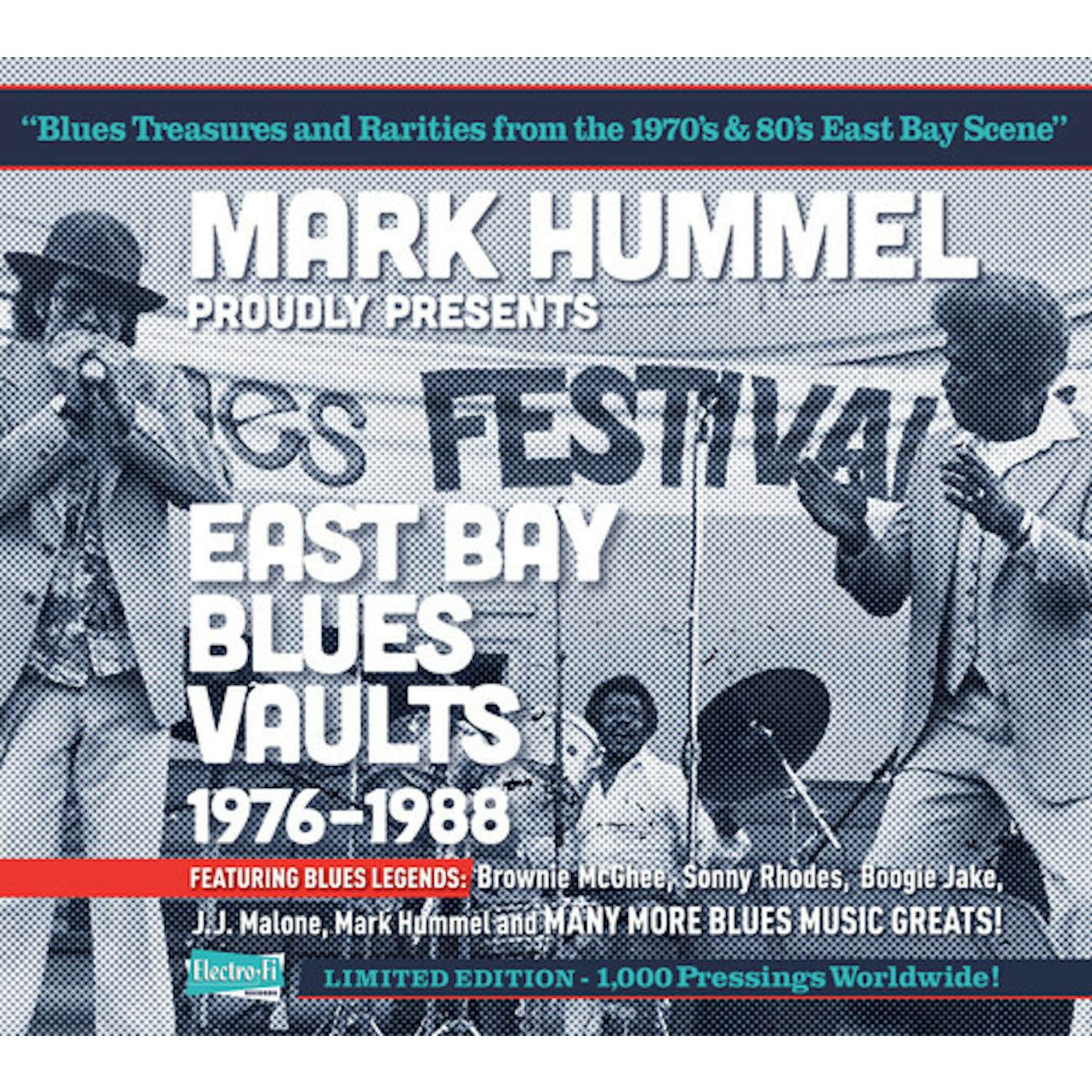 MARK HUMMEL PRESENTS EAST BAY BLUES VAULTS 1976-88 CD