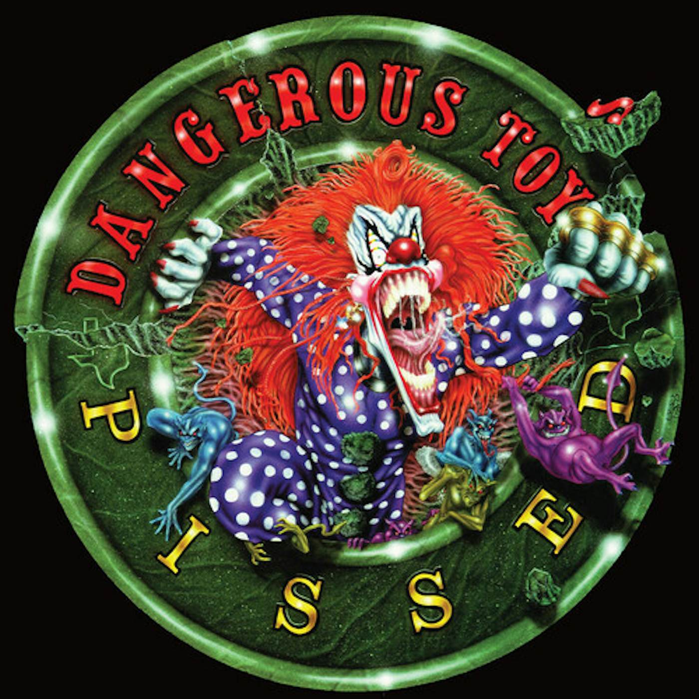 Dangerous Toys Pissed - Red Vinyl Record