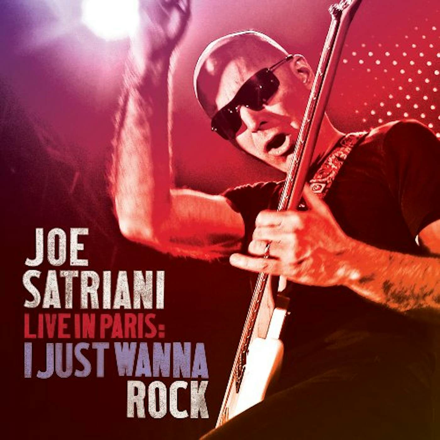 Joe Satriani LIVE IN PARIS: I JUST WANNA ROCK CD