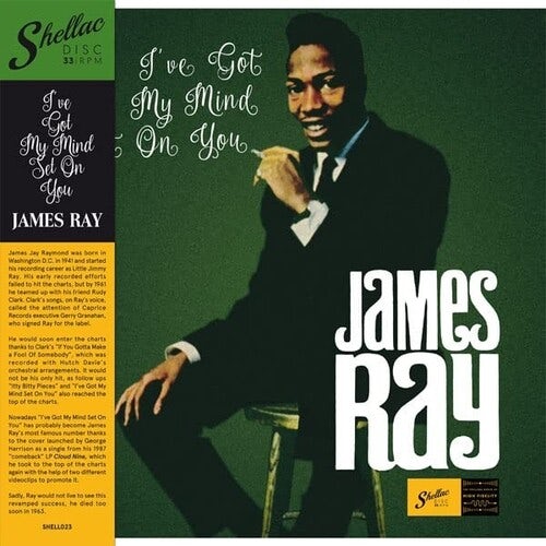 James Ray I'VE GOT MY MIND SET ON YOU Vinyl Record