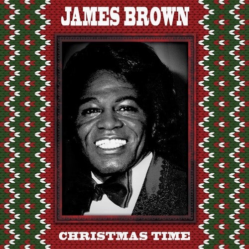 James Brown CHRISTMAS TIME - RED Vinyl Record