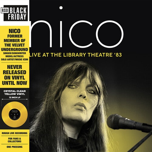 Nico Live At The Library Theatre '83 Vinyl Record