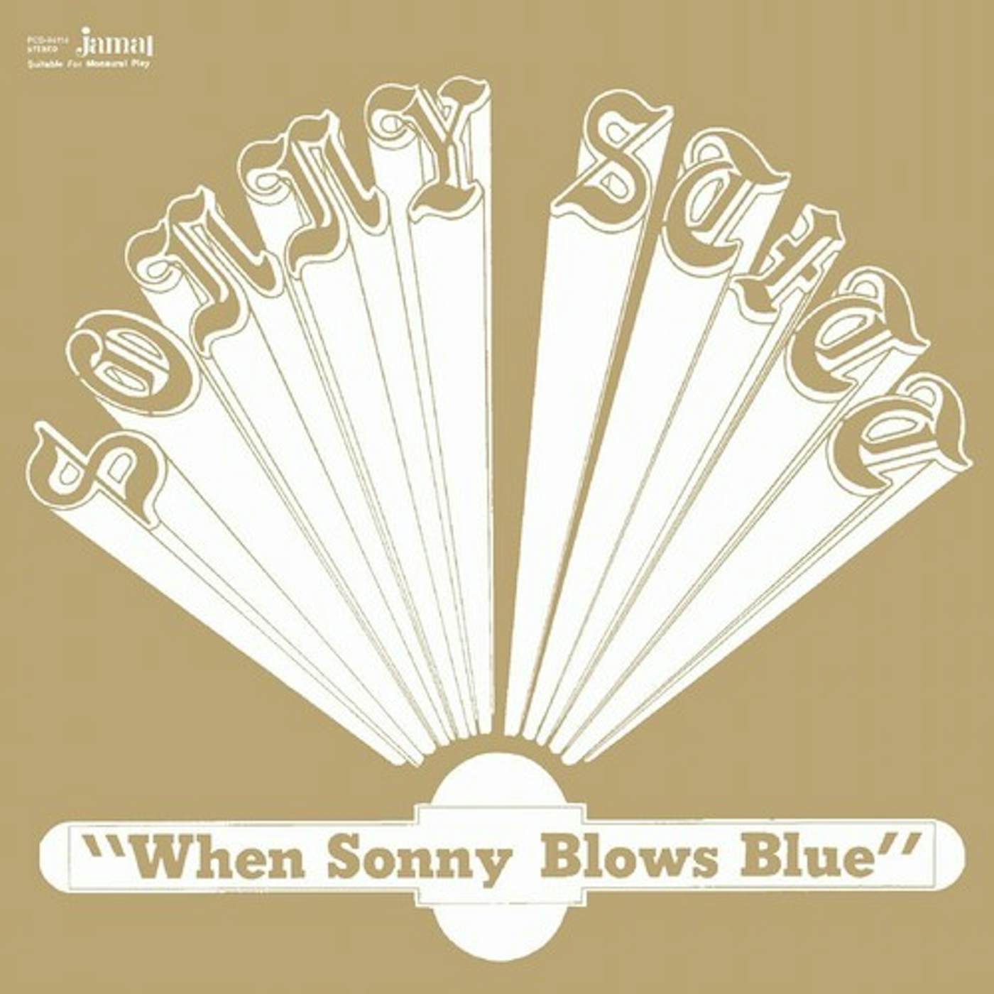 Sonny Stitt WHEN SONNY BLOWS BLUE Vinyl Record