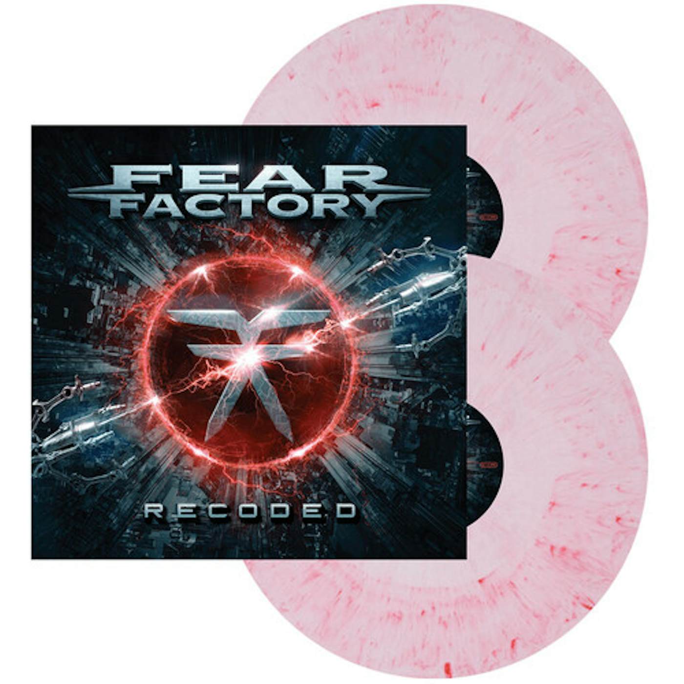 Fear Factory Recoded - Pink Vinyl Record