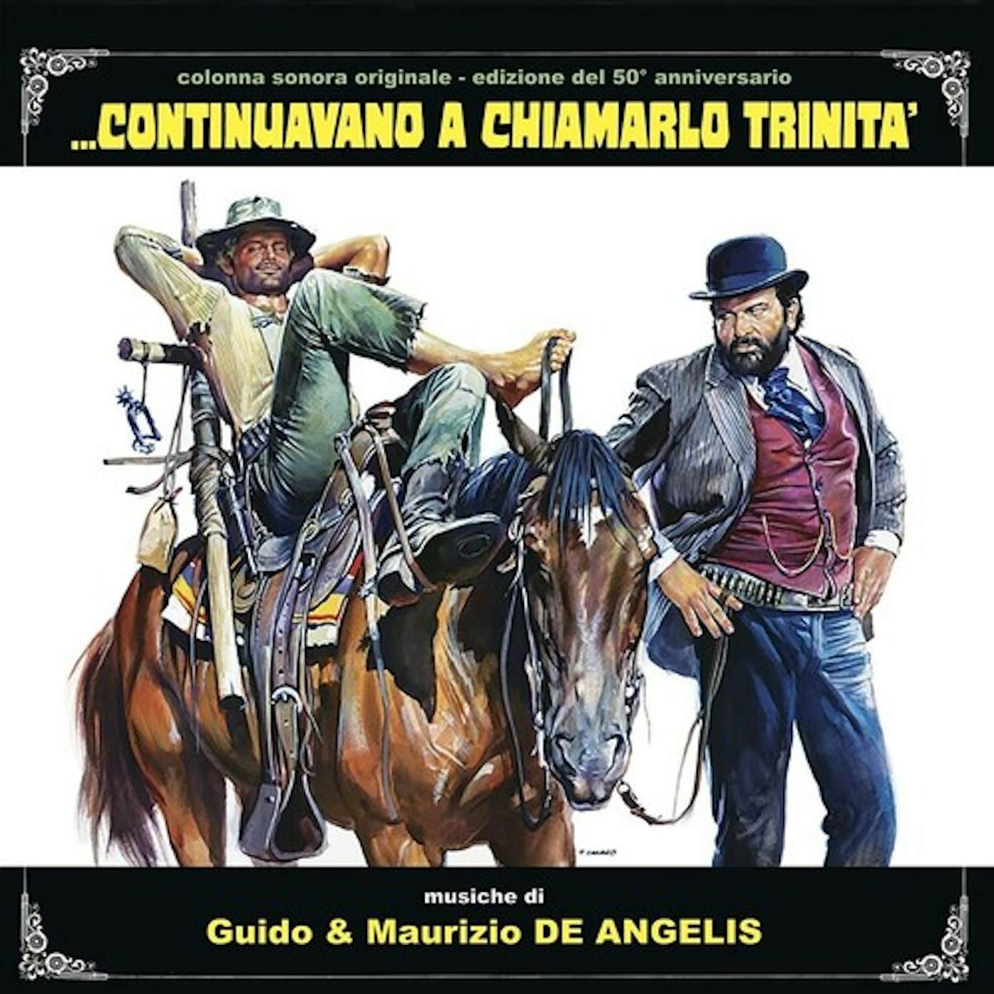Guido & Maurizio De Angelis CONTINUAVANO A CHIAMARLO TRINITA / Original Soundtrack Vinyl Record