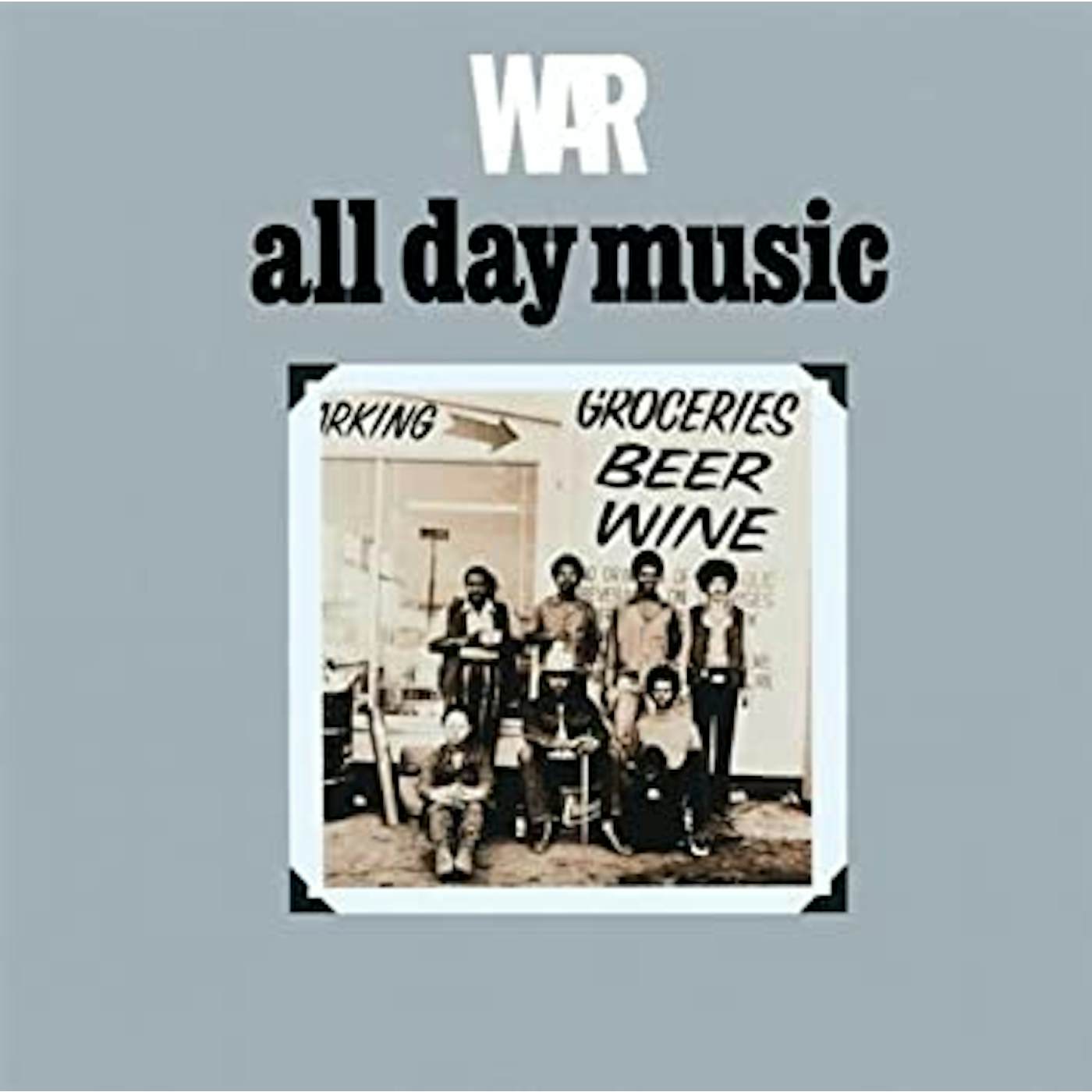 War All Day Music Vinyl Record