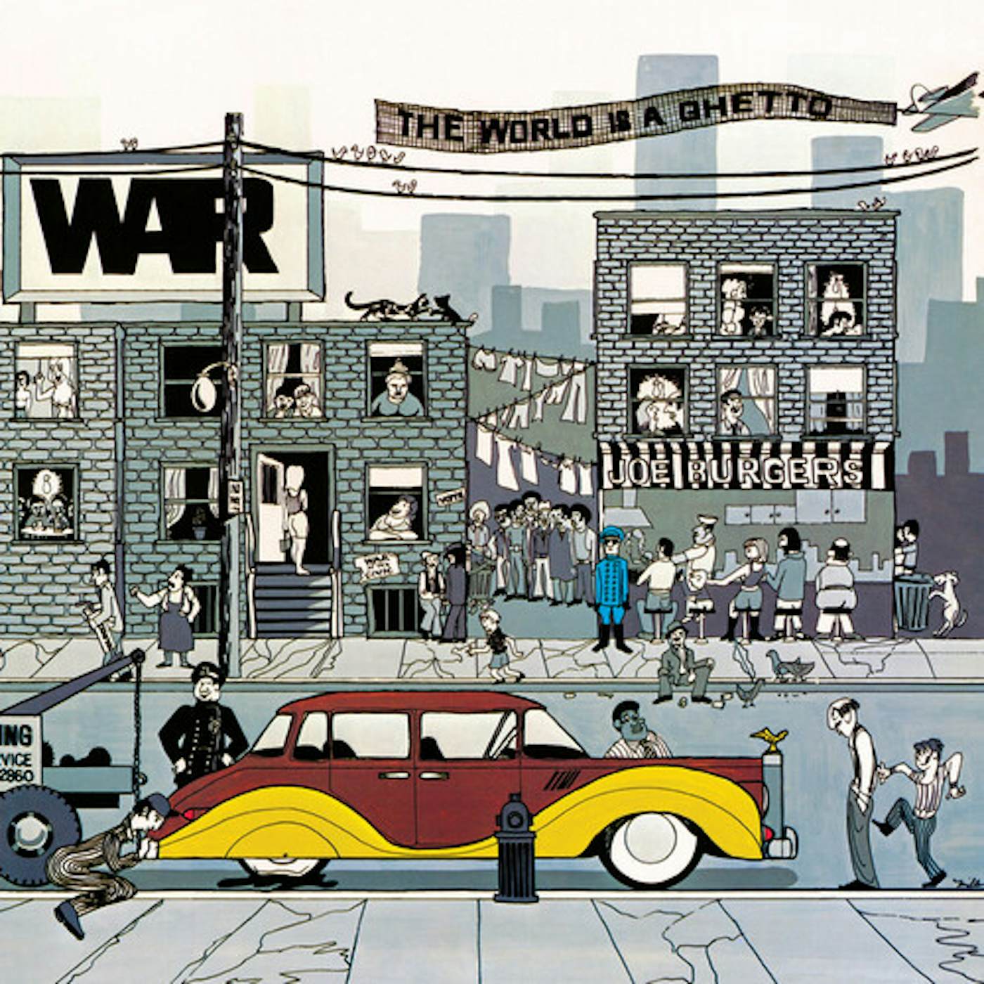 War The World Is A Ghetto Vinyl Record