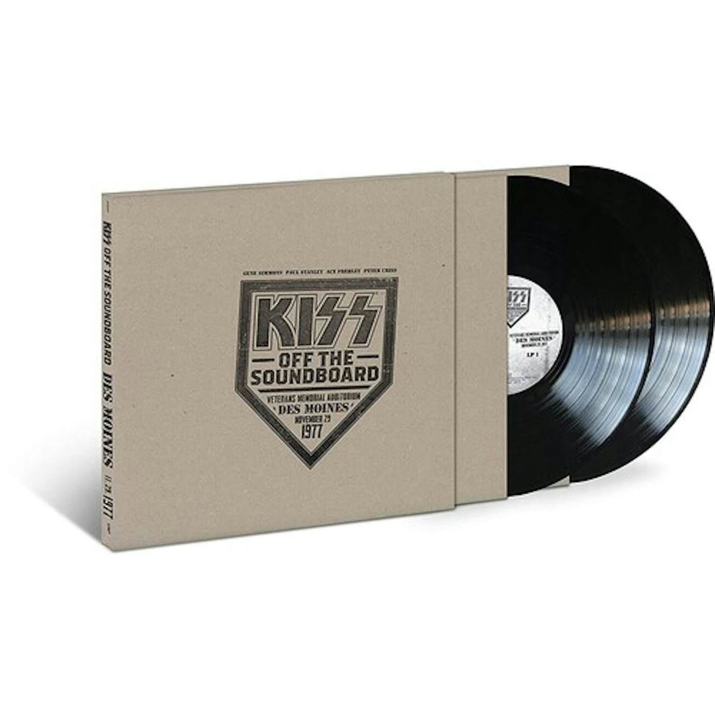 KISS Off The Soundboard: Live In Des Moines 1977 (2LP) Vinyl Record