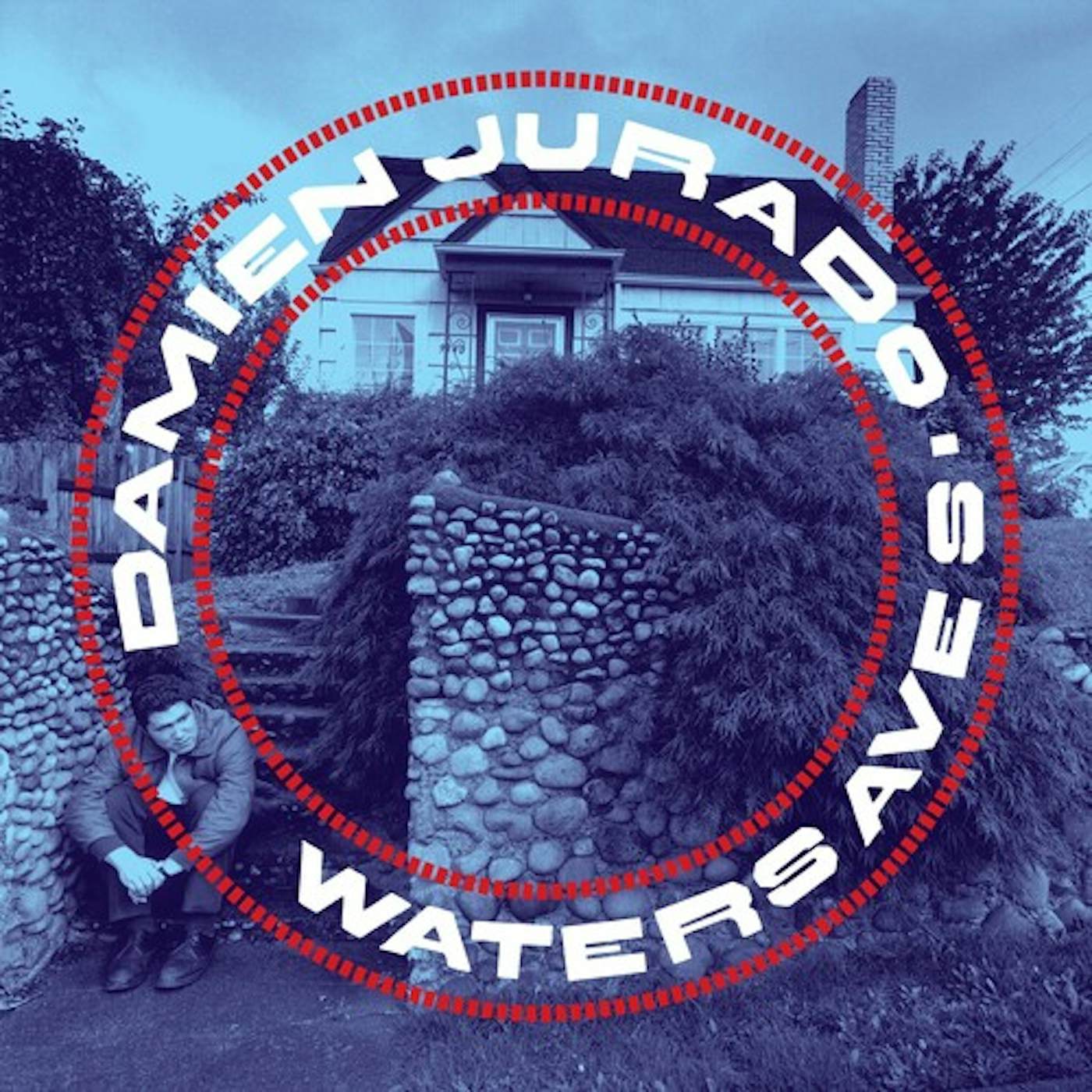 Damien Jurado WATERS AVE S. - AQUA BLUE Vinyl Record