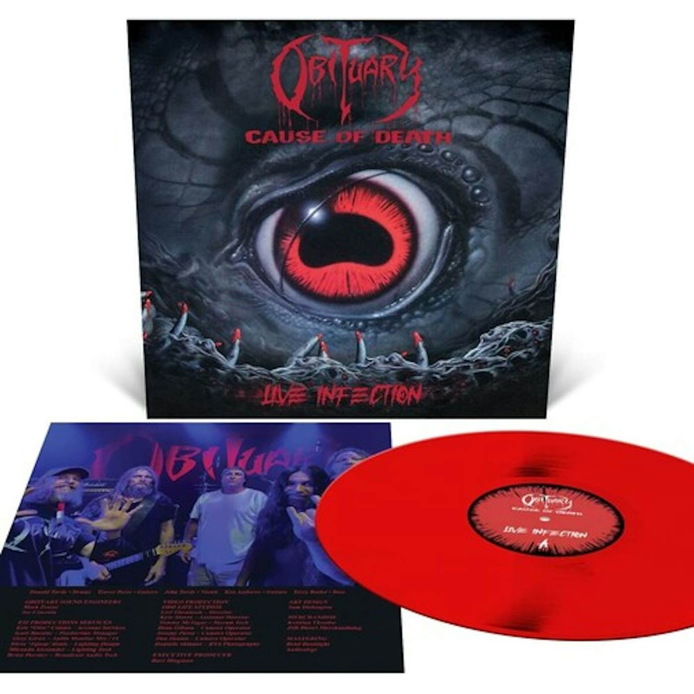 Obituary Cause of Death - Live Infection Vinyl Record