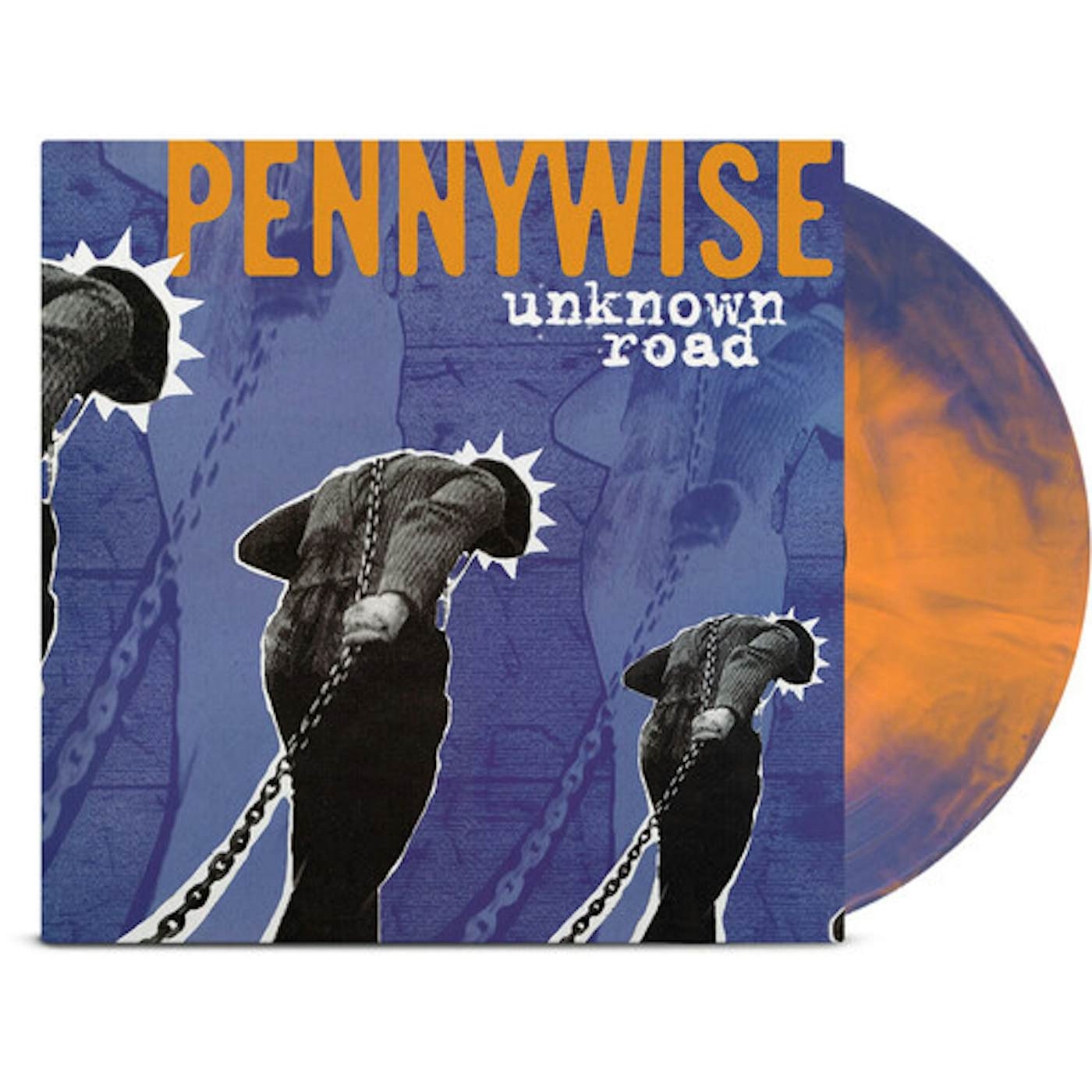 Pennywise UNKNOWN ROAD - OPAQUE ORANGE Vinyl Record
