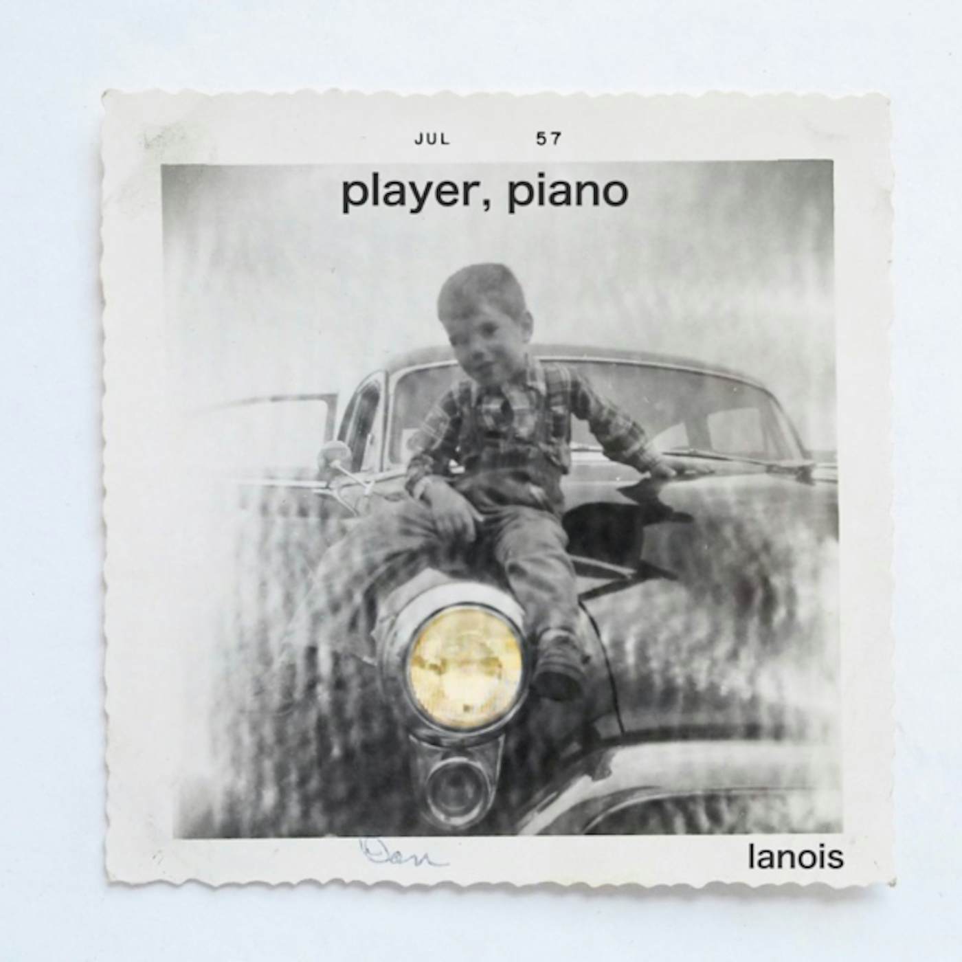 Daniel Lanois PLAYER PIANO Vinyl Record