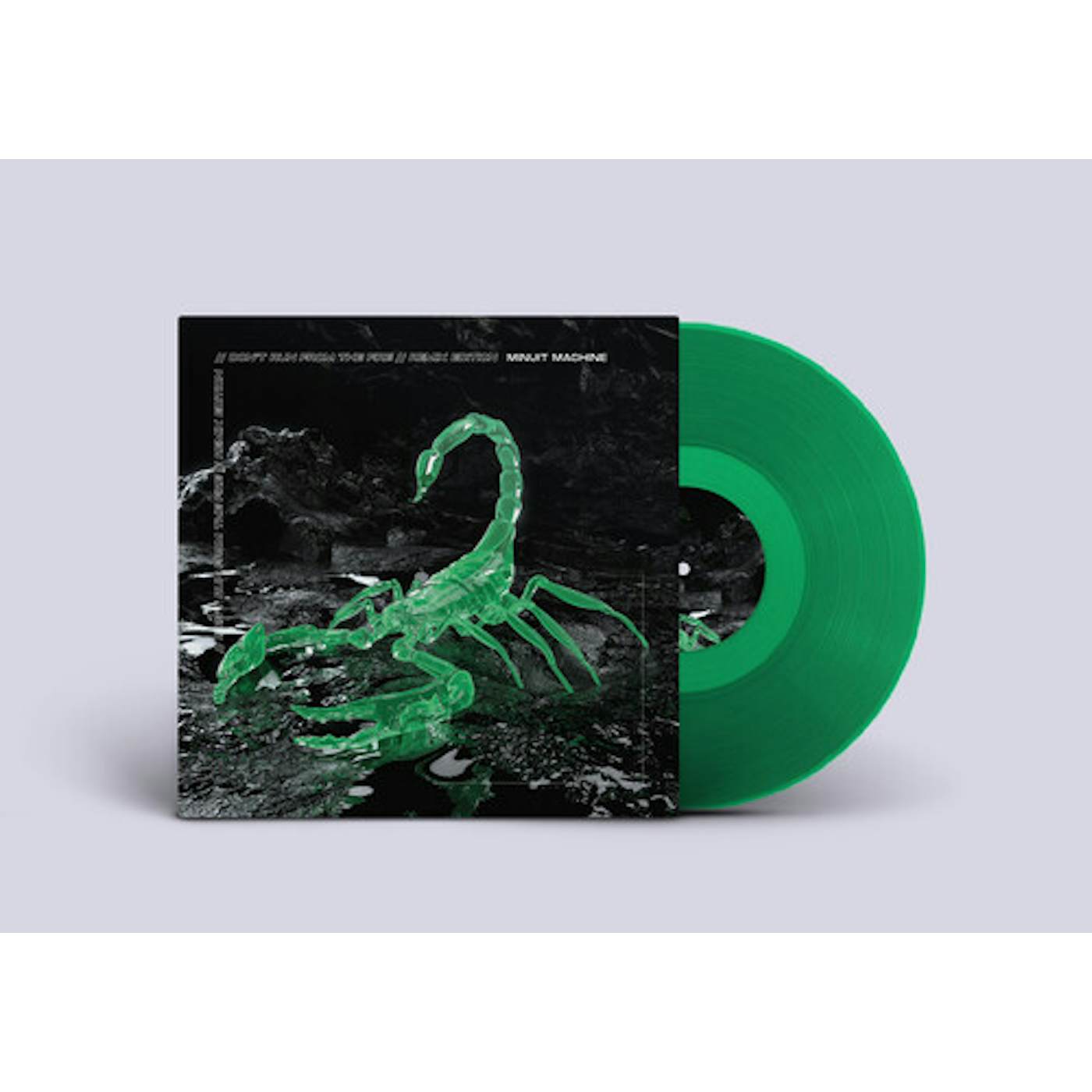 Minuit Machine DON'T RUN FROM THE FIRE - REMIX EDITION - GREEN Vinyl Record