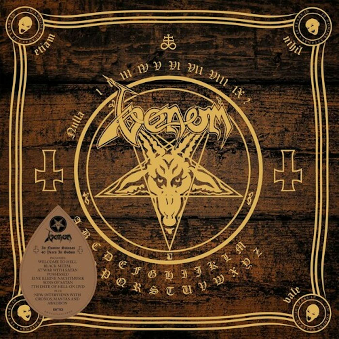 Venom IN NOMINE SATANAS CD