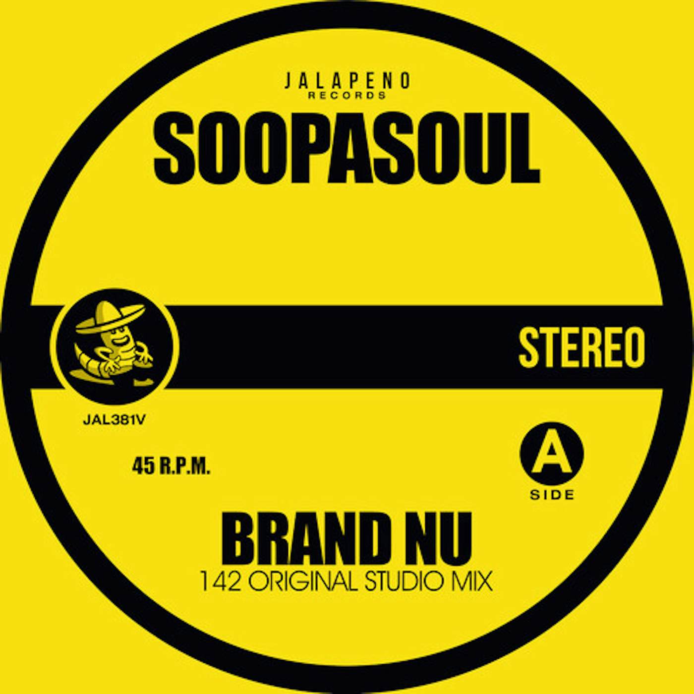 Soopasoul Brand Nu Vinyl Record