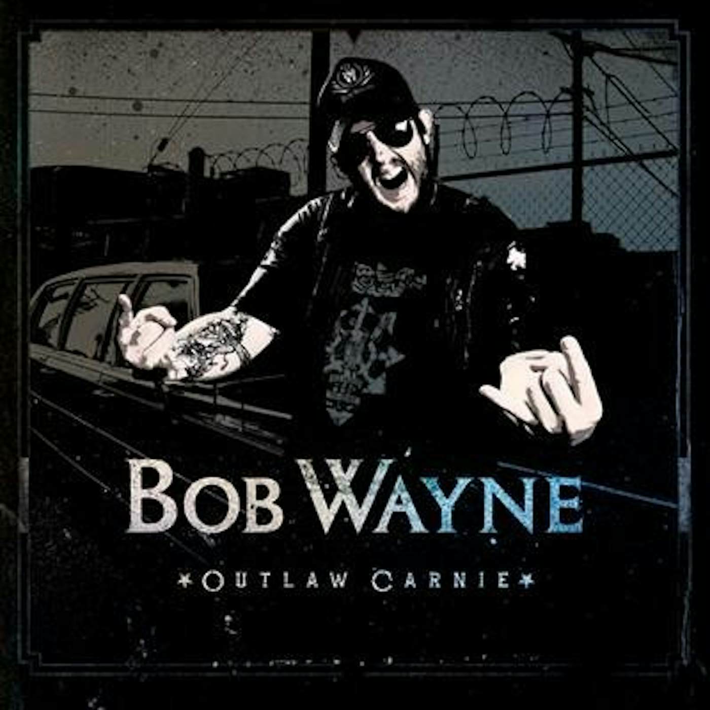 Bob Wayne OUTLAW CARNIE (GREEN VINYL) Vinyl Record