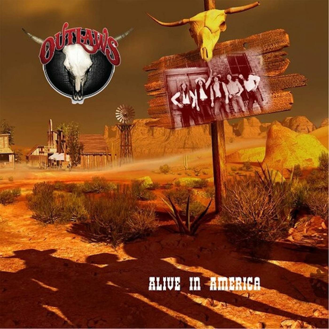 Outlaws ALIVE IN AMERICA CD