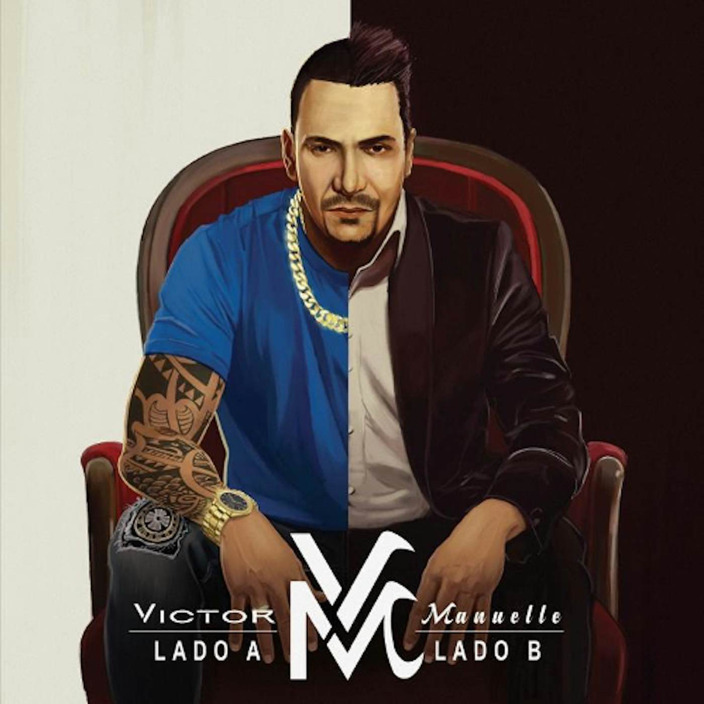 Victor Manuelle Lado A Lado B vinyl record