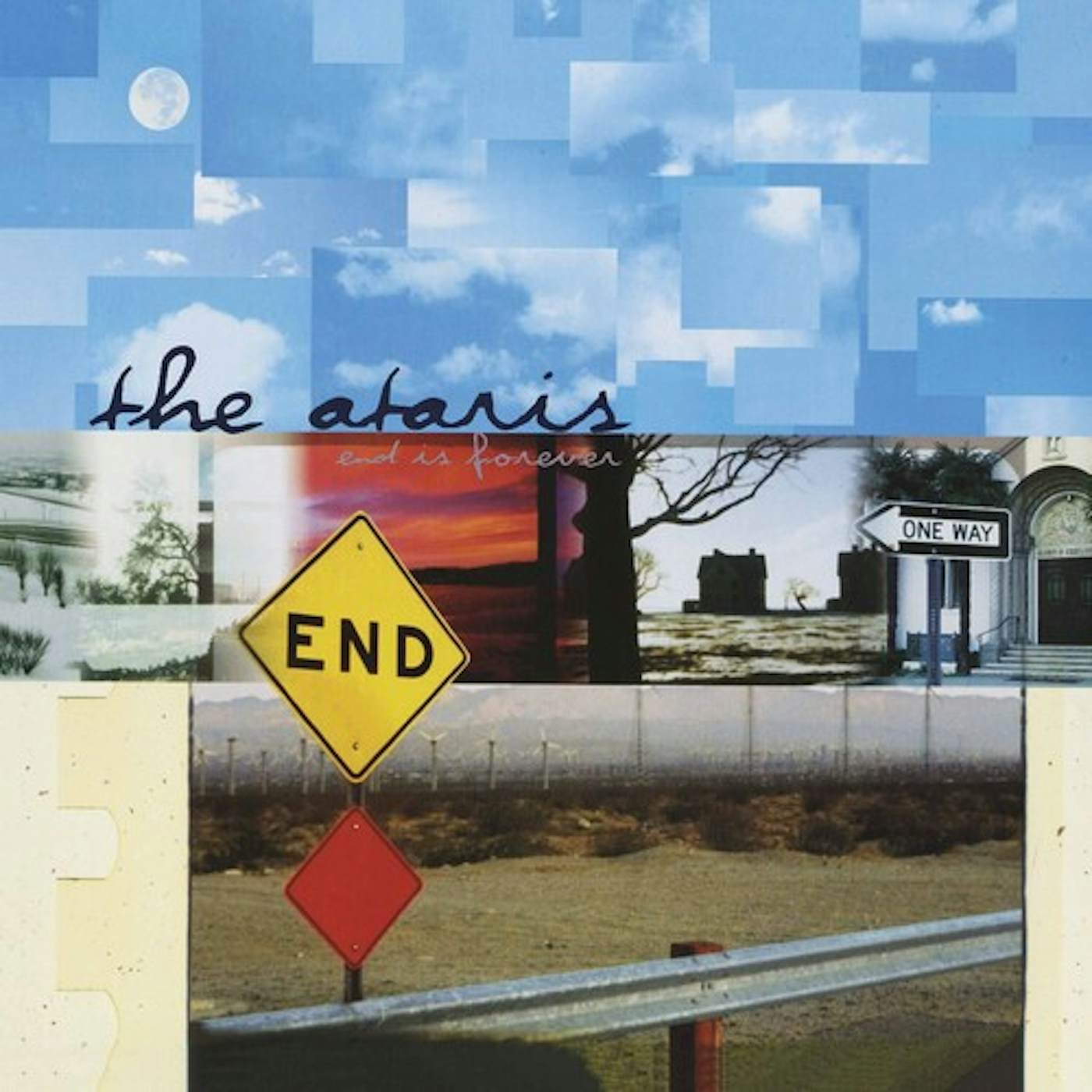 The Ataris END IS FOREVER - BLUE Vinyl Record