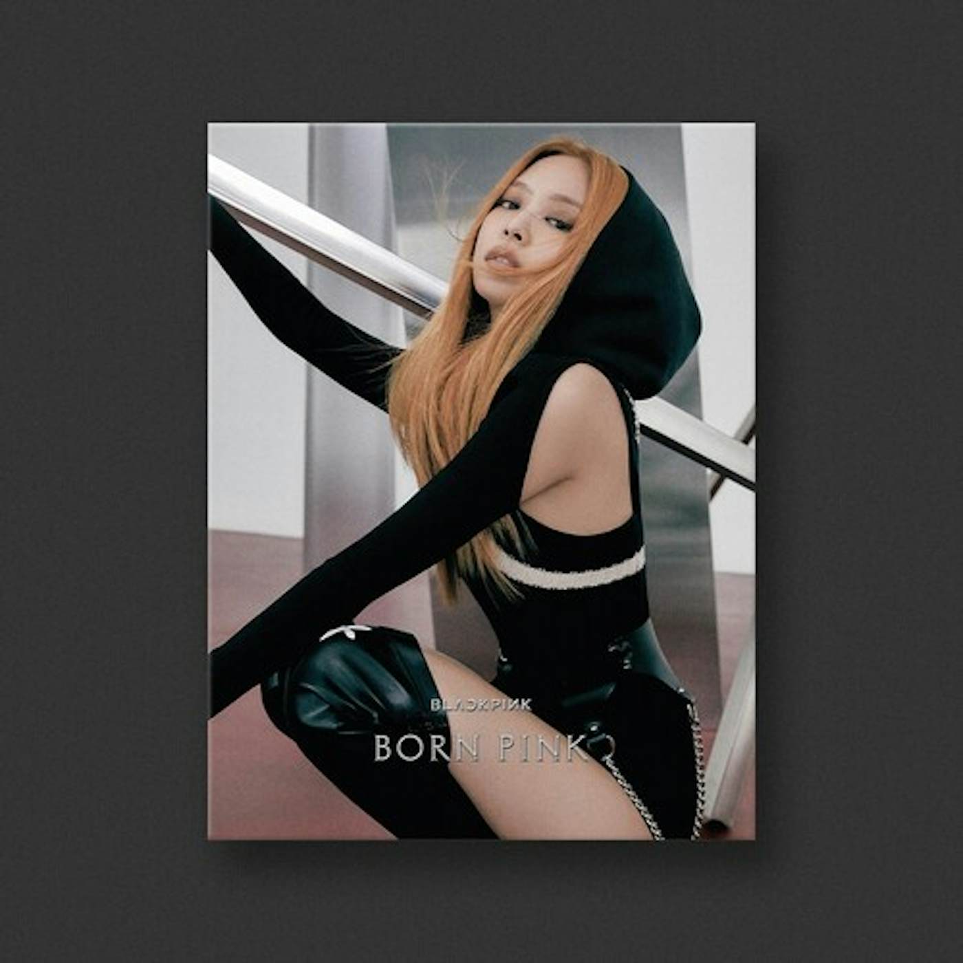 BLACKPINK JENNIE [ Born Pink Official Large Postcard ] Box Set Ver. / NEW  /+GFT