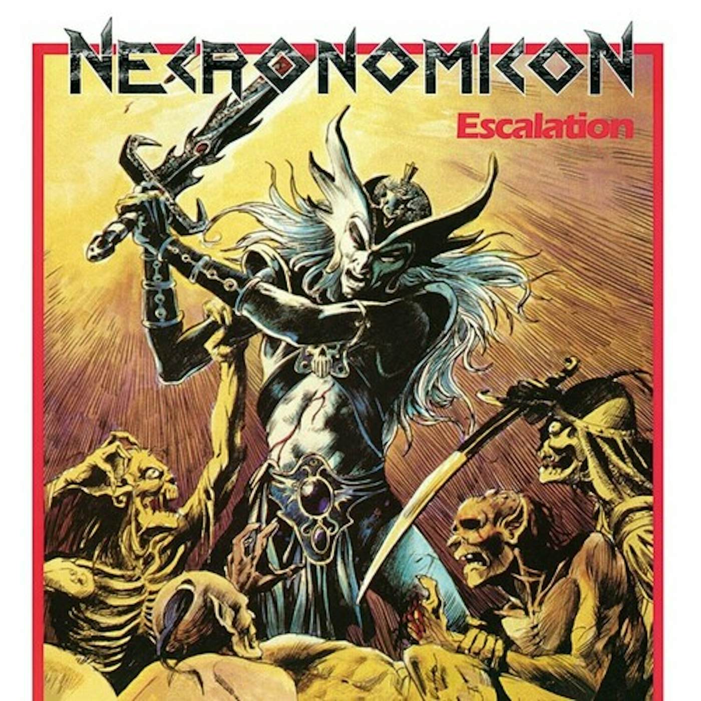 Necronomicon ESCALATION - MULTI SPLATTER Vinyl Record