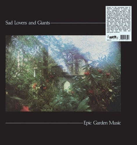 Sad Lovers & Giants Epic Garden Music Vinyl Record